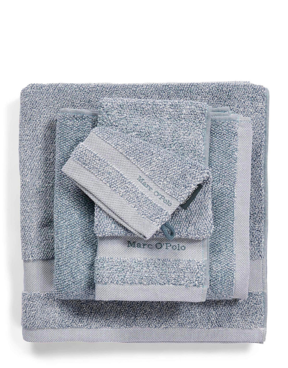 GÄSTETUCH - Blaugrau, Basics, Textil (30/50cm) - Marc O'Polo