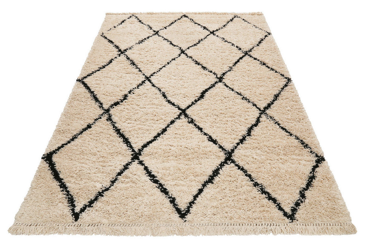 HOCHFLORTEPPICH 120/170 cm Studio Two Beige  - Beige, Design, Textil (120/170cm) - Novel