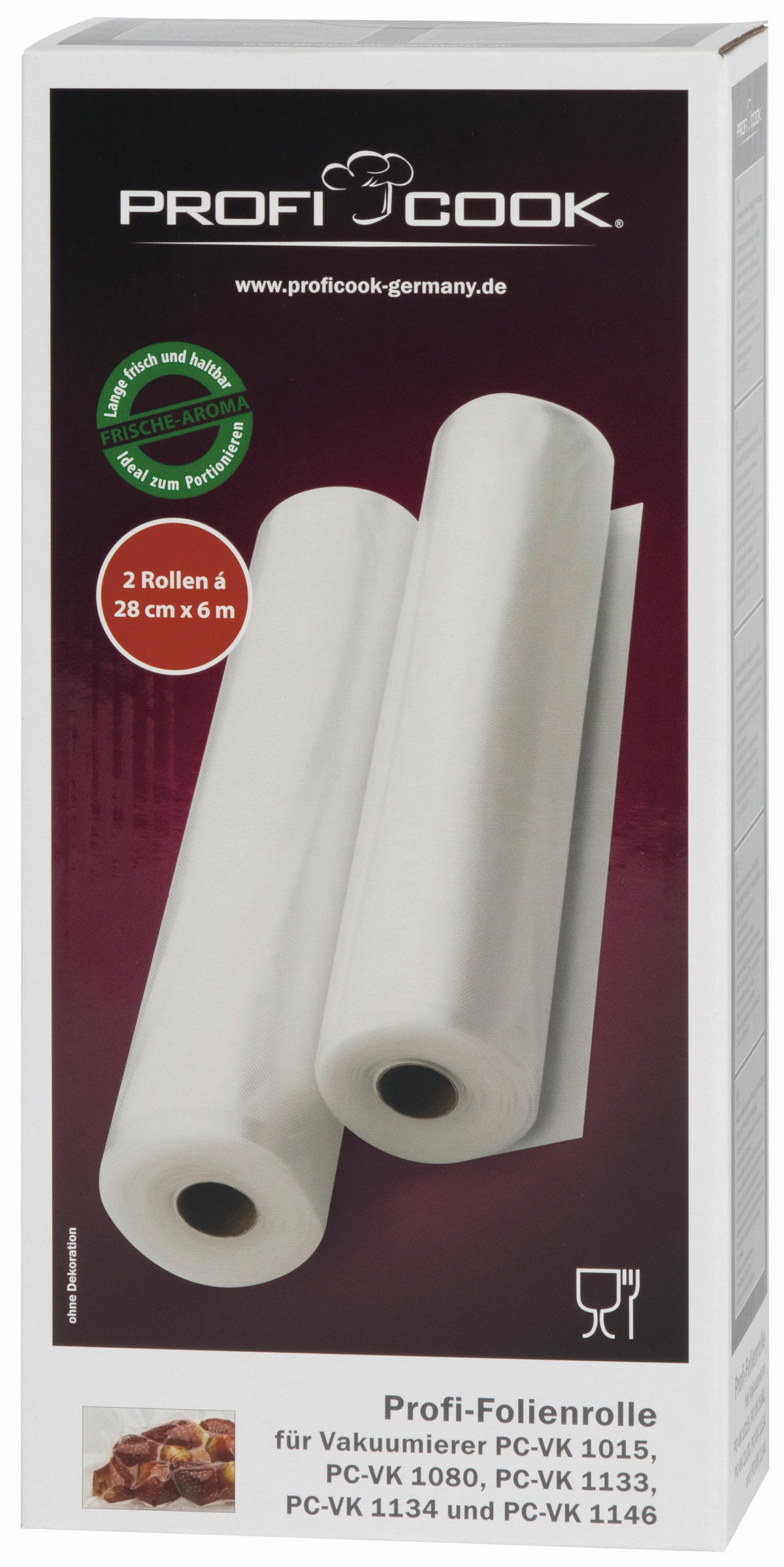 VAKUOVAČKA NA POTRAVINY - barvy nerez oceli, Konvenční, kov (38/6/15cm)