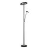 LED-DECKENFLUTER 28/180 cm    - Schwarz/Weiß, Design, Kunststoff/Metall (28/180cm) - Novel