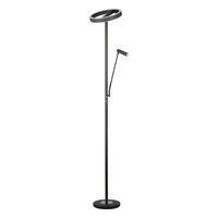 LED-DECKENFLUTER 28/180 cm    - Schwarz/Weiß, Design, Kunststoff/Metall (28/180cm) - Novel