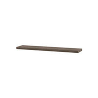 NÁSTĚNNÁ POLICE, barvy dubu, 120/3,8/23,5 cm - barvy dubu, Basics, kompozitní dřevo (120/3,8/23,5cm) - Carryhome