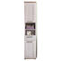 HOCHSCHRANK Lärchefarben - Eichefarben/Silberfarben, KONVENTIONELL, Holzwerkstoff/Kunststoff (38/190/32cm) - Xora HOCHSCHRANK Lärchefarben - Eichefarben/Silberfarben, KONVENTIONELL, Holzwerkstoff/Kunststoff (38/190/32cm) - Xora
