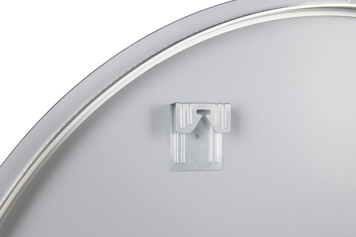 Leuchtspiegel Luisa 100/80/3,5 cm  - Silberfarben, MODERN, Glas (100/80/3,5cm)