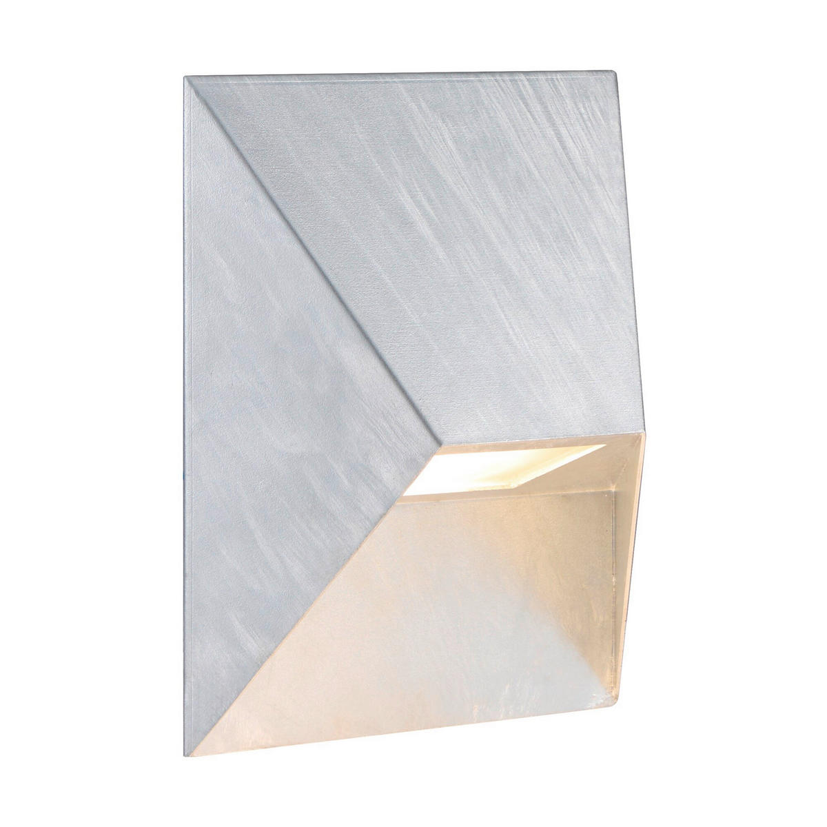 AUSSENWANDLEUCHTE Pontio 19/9/15 cm  - Zinkfarben, Design, Metall (19/9/15cm) - Nordlux