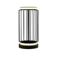LED SVJETILJKA STOLNA Circolo Cage  - bijela/crna, Basics, metal/plastika (16/33cm)