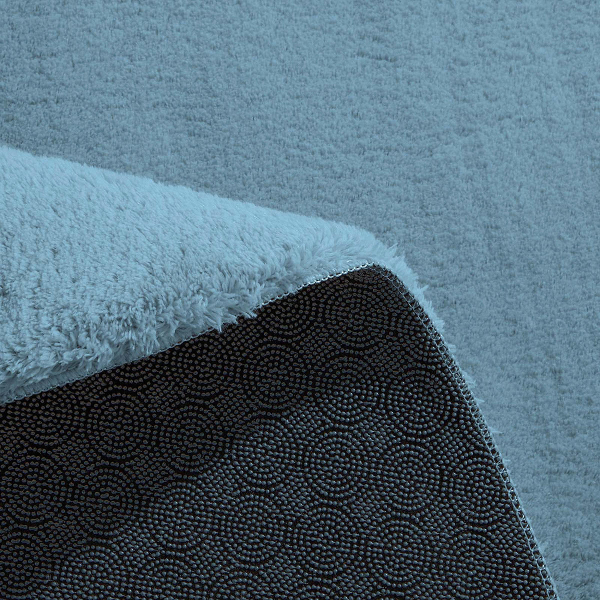 WEBTEPPICH Wohnzimmer 200 cm Fiona Hellblau rund  - Hellblau, KONVENTIONELL, Textil (200cm) - Novel
