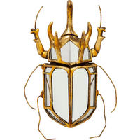 DEKOHÄNGER - Goldfarben, Trend, Glas/Kunststoff (25/39/6cm) - Kare-Design