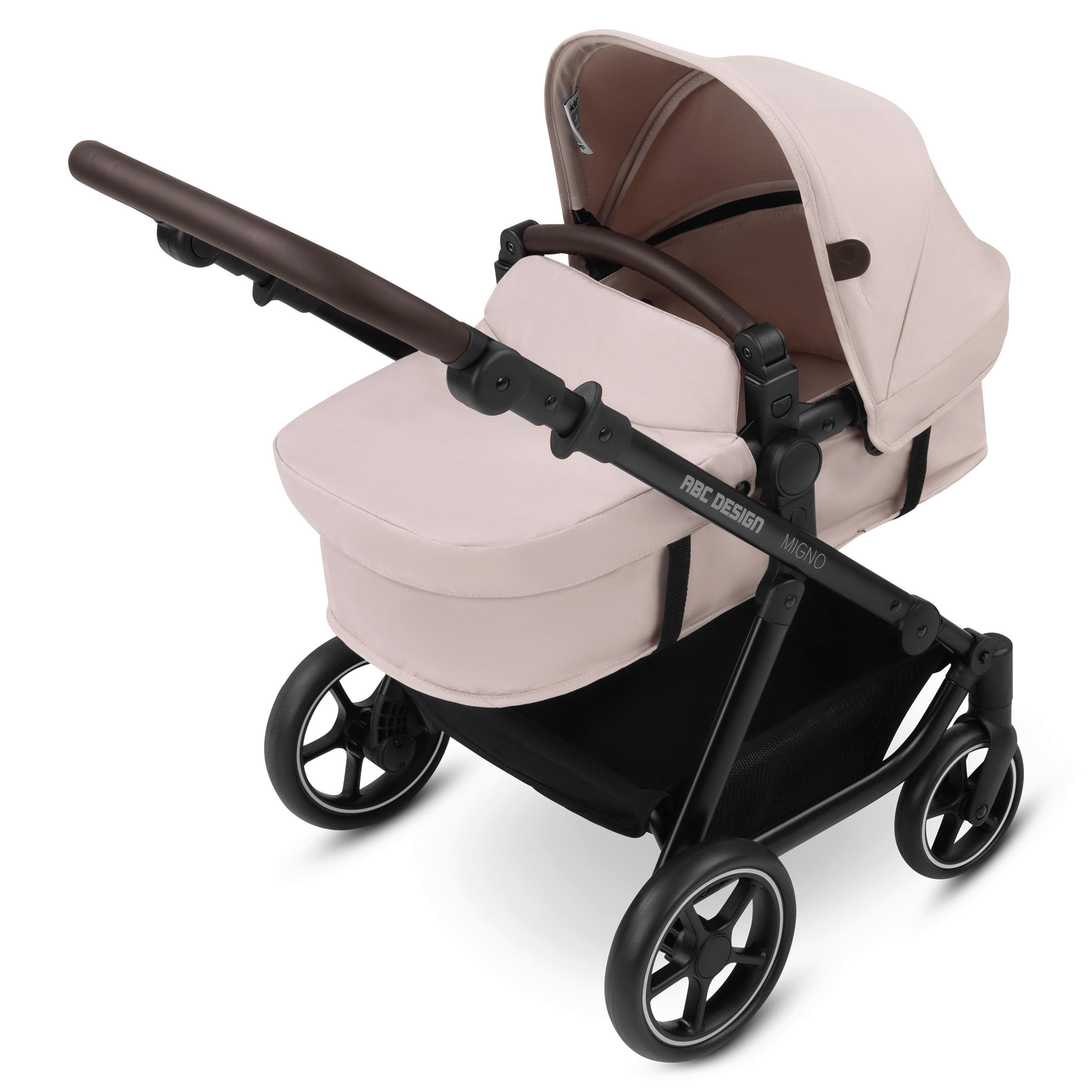 PUPPENWAGEN - Hellrosa, Basics (62/45/67cm) - ABC Design