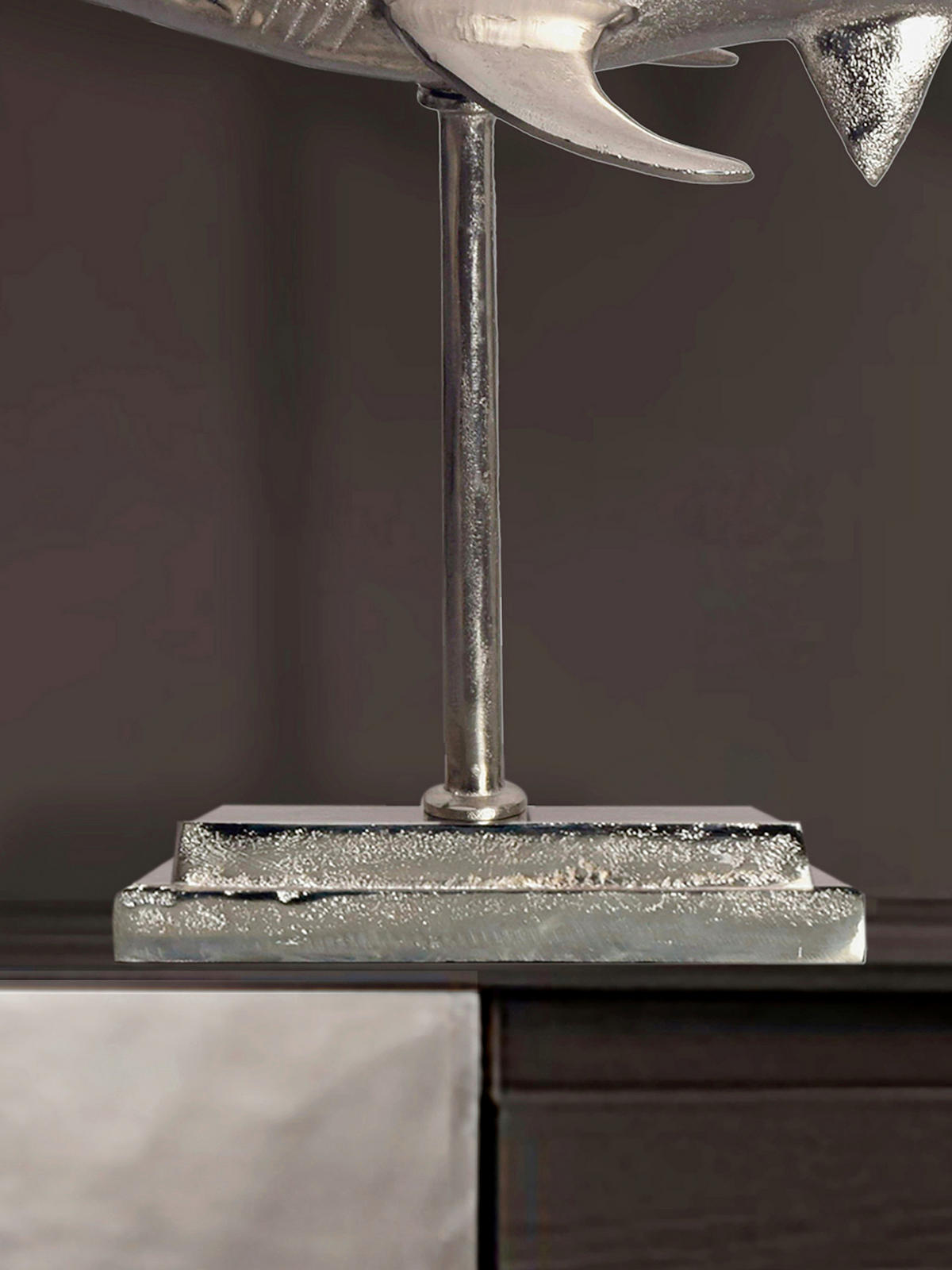 DEKOTIER - Silberfarben, Design, Metall (70/49/27cm) - Livetastic