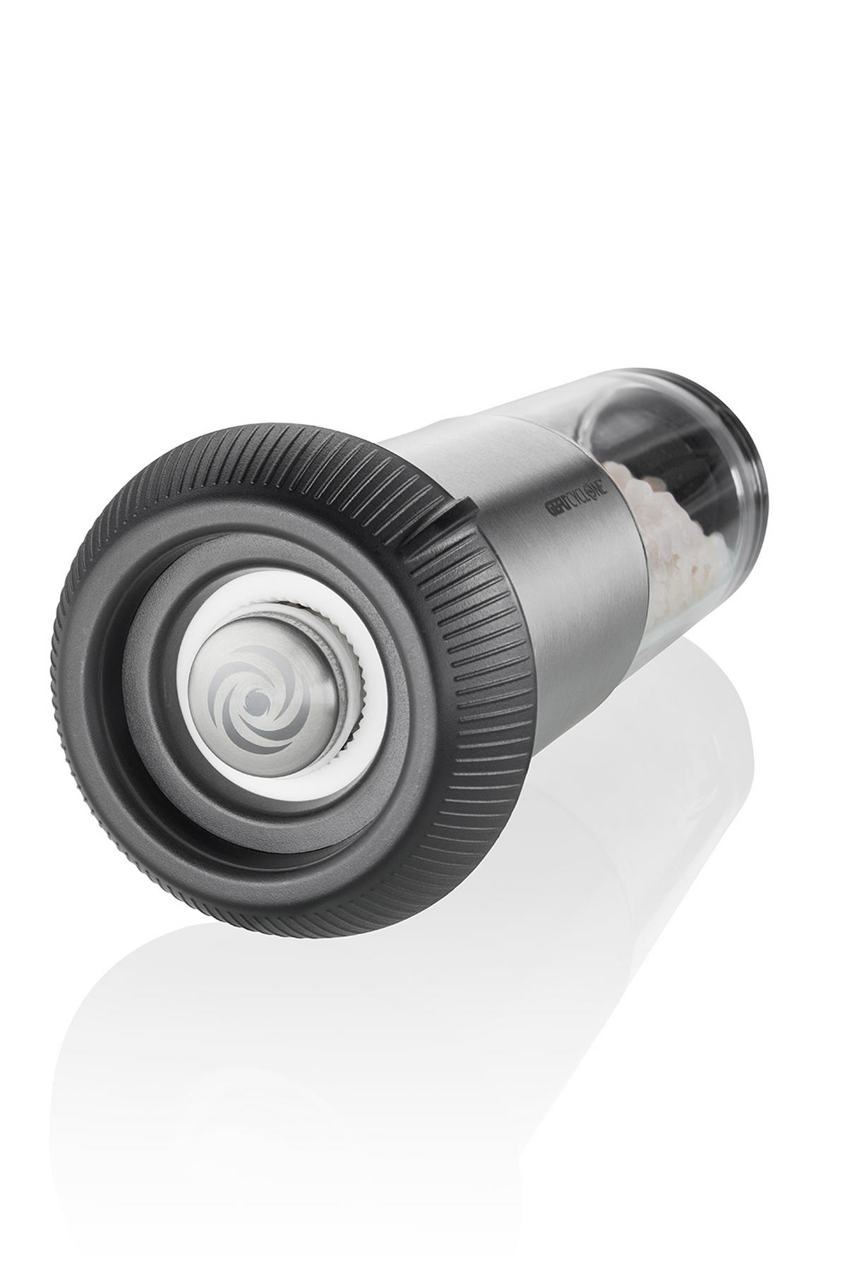 MLINAC ZA ZAČINE X-Plosion  - boje oplemenjenog čelika/prozirno, Design, metal/plastika (6,2/15cm) - Gefu