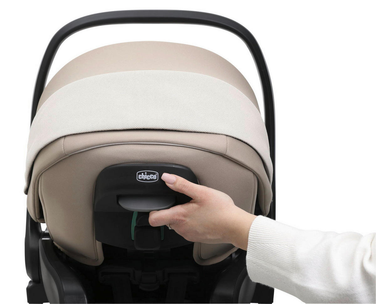 KINDERAUTOSITZ First Seat Recline I-Size   - Beige, Basics, Textil (44/58/60/65cm) - Chicco