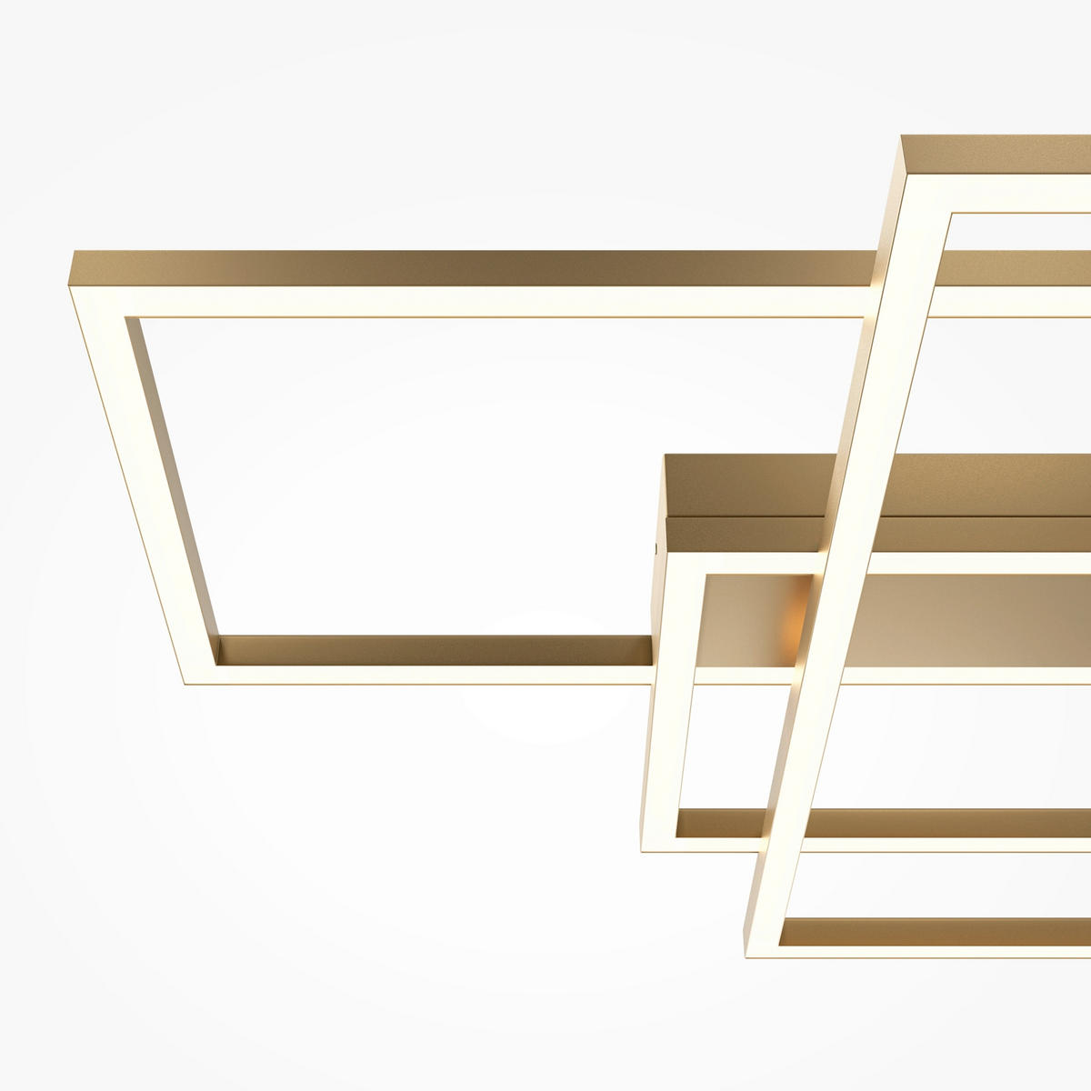 DECKENLEUCHTE    67/78/8 cm  - Goldfarben, Design, Metall (67/78/8cm) - MAYTONI