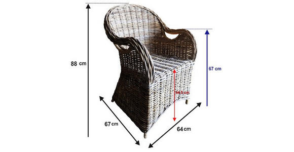 STUHL in Holz, Textil Creme, Grauweiß  - Creme/Grauweiß, Trend, Holz/Textil (64/88/56cm) - Landscape