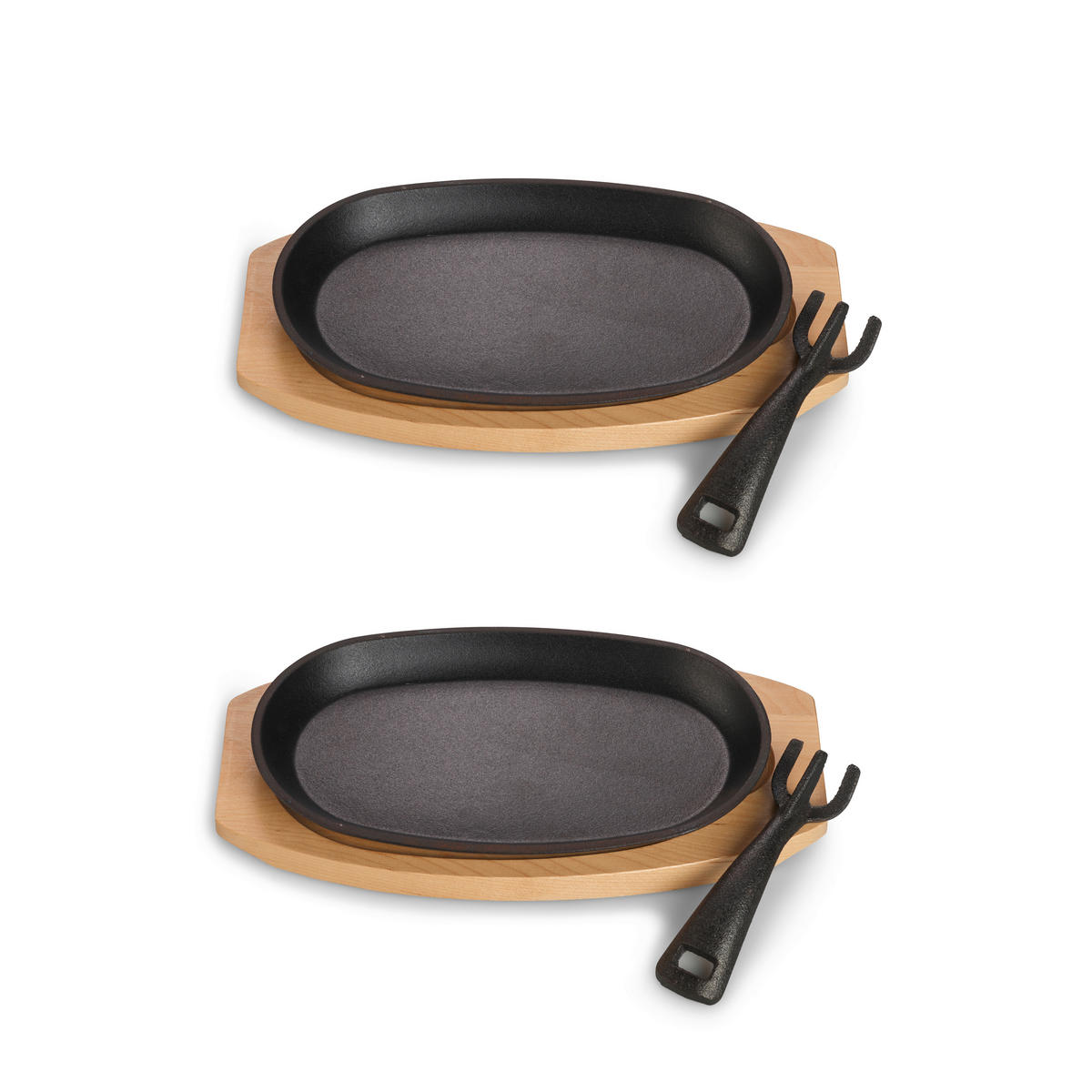 PANNSET 2 delar  - svart, Basics, metall (24/14/2cm) - Echtwerk