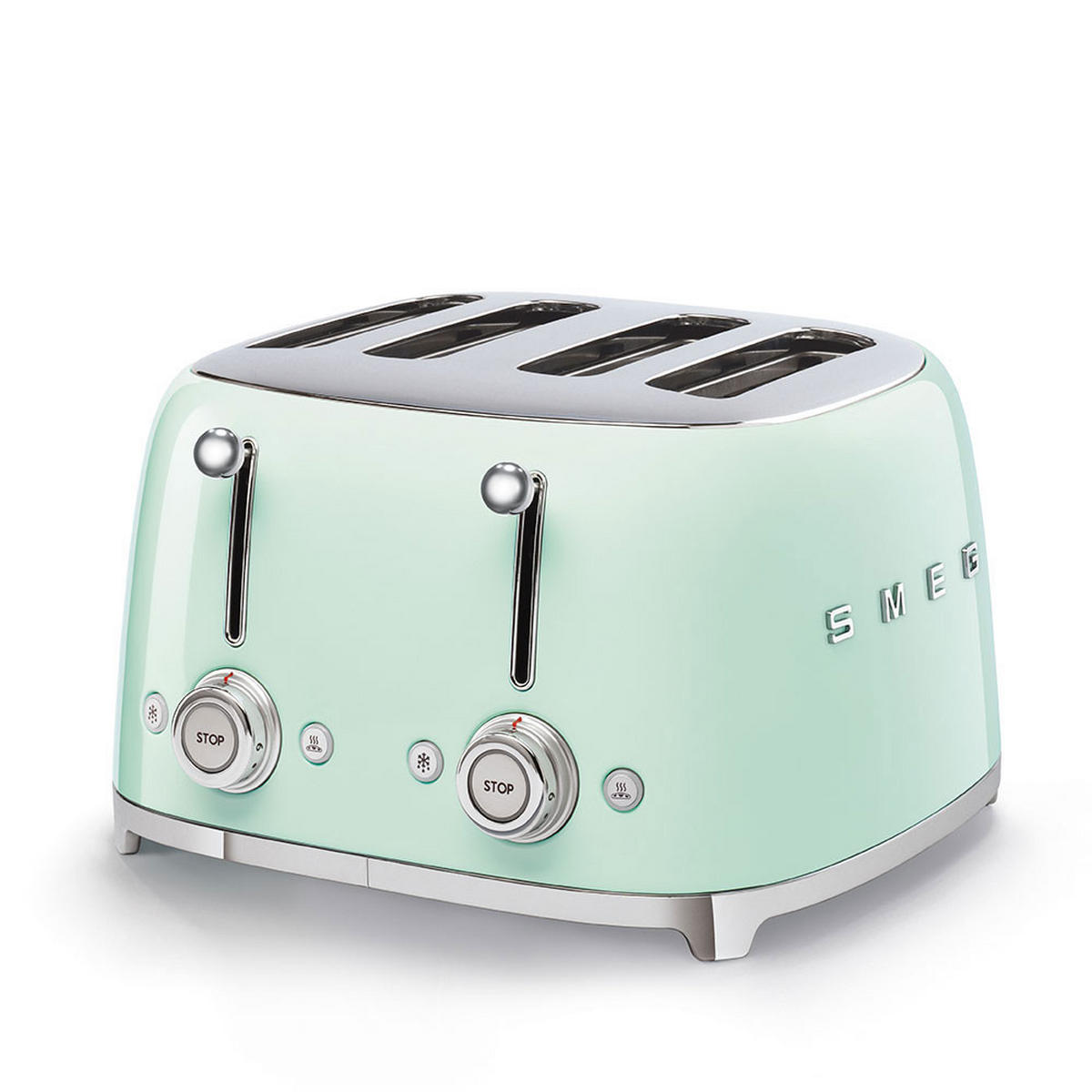 TOASTER  - Pastellgrün, Basics, Metall (30/20/33cm) - SMEG