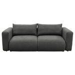 SCHLAFSOFA Flachgewebe Anthrazit  inkl.  - Anthrazit/Schwarz, MODERN, Kunststoff/Textil (248/94/109cm) - Carryhome