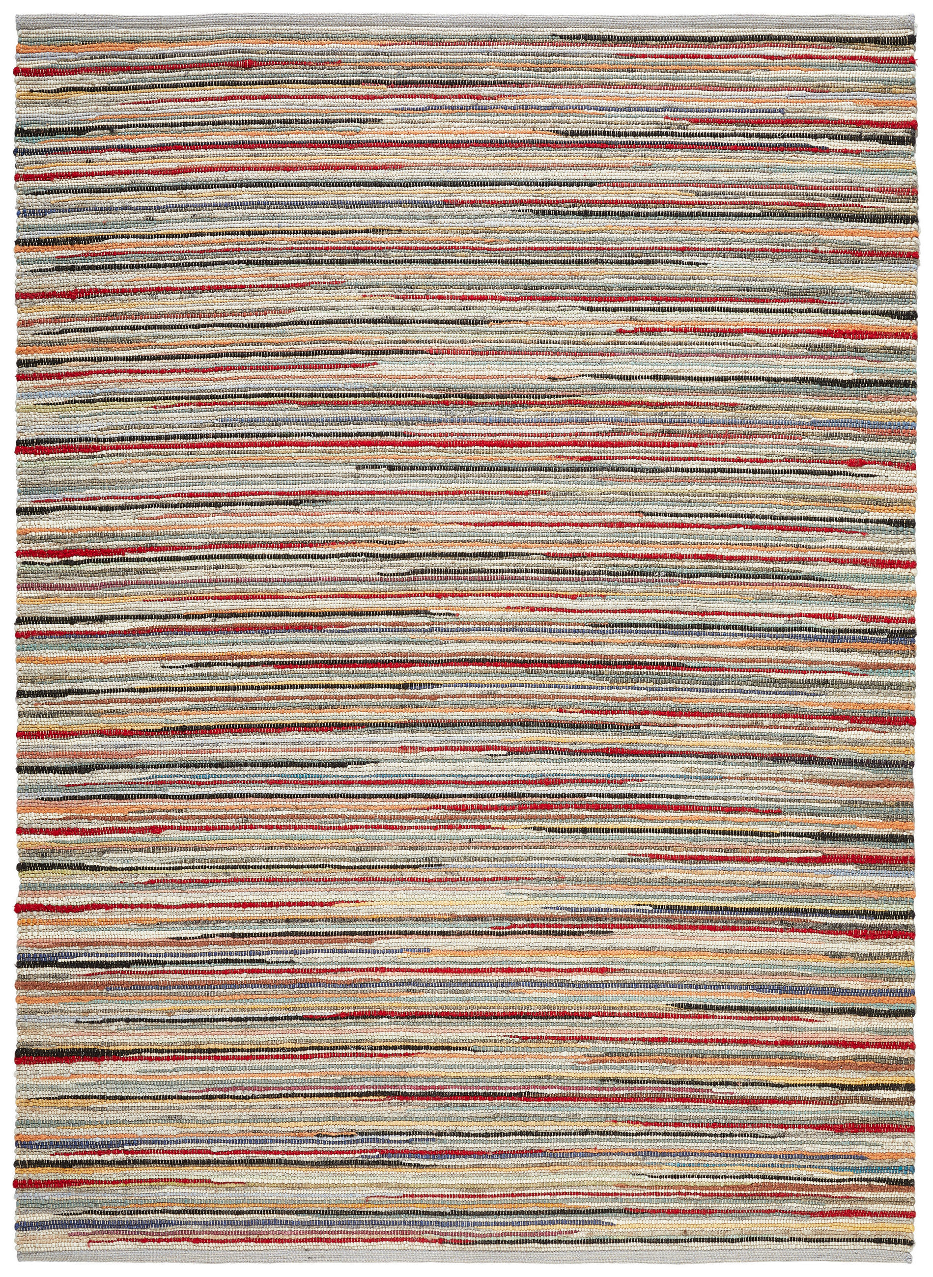 HANDWEBTEPPICH 170/230 cm Multicolor  - Multicolor, Basics, Textil (170/230cm) - Linea Natura
