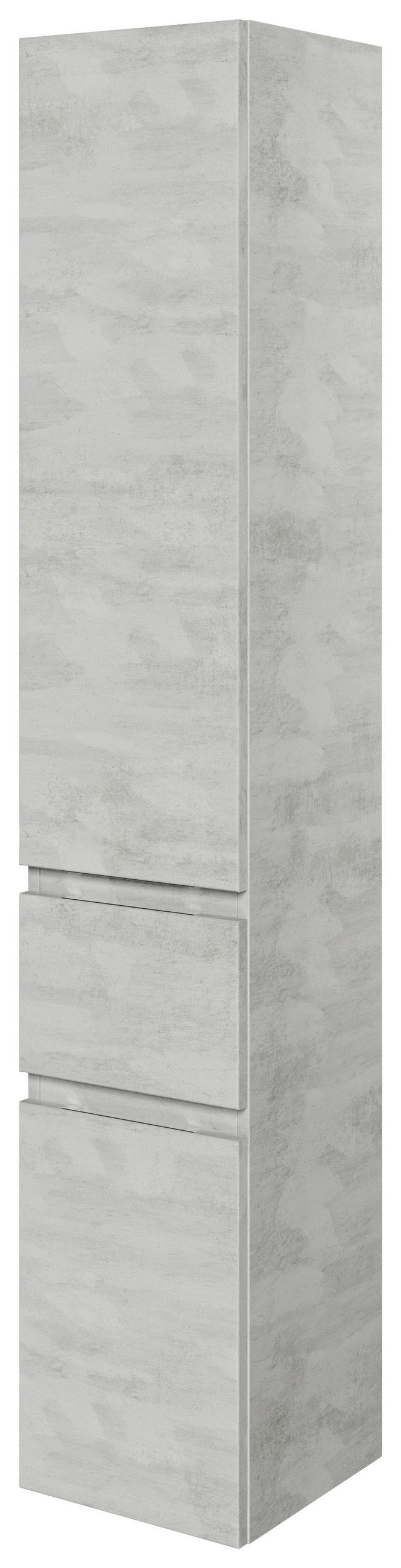 HOCHSCHRANK 30/168/33 cm  - Weiß/Grau, KONVENTIONELL, Glas/Holzwerkstoff (30/168/33cm) - Pelipal