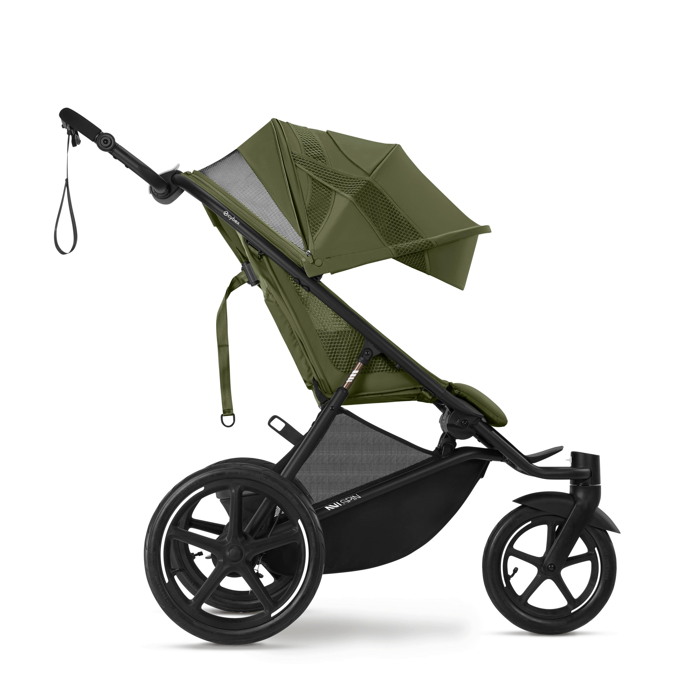 JOGGER Avi Spin  - Olivgrün, Basics, Textil (118.5/68.5/113cm) - cybex GOLD