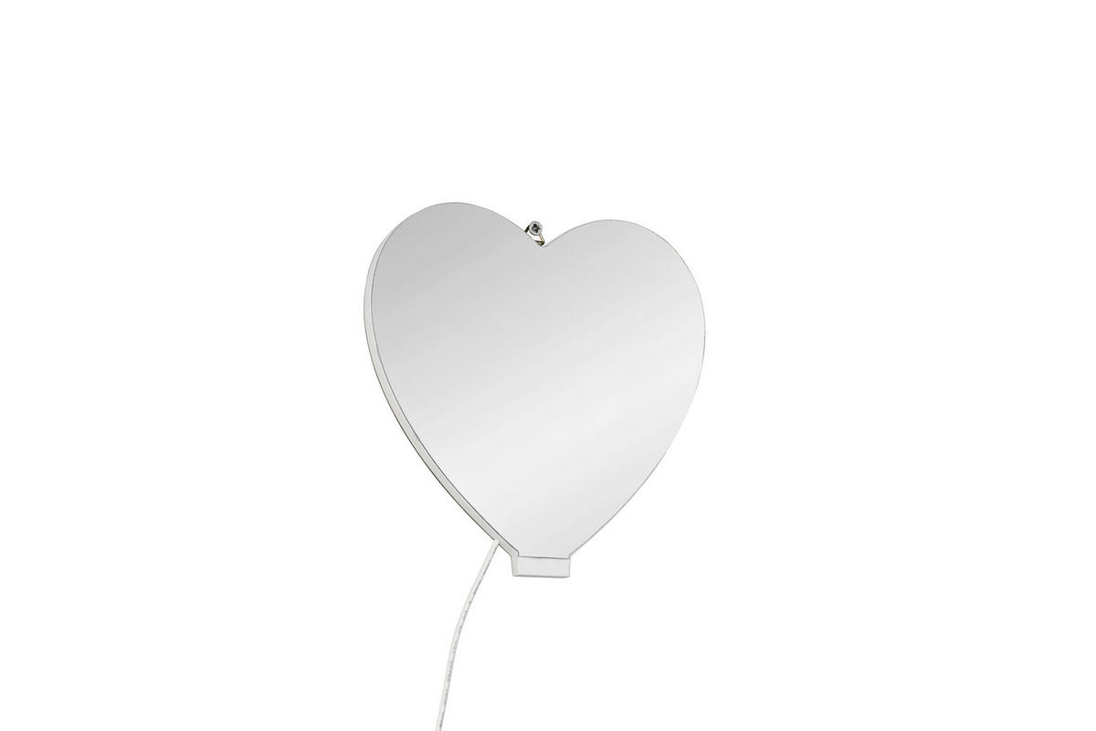 LED-DEKOLEUCHTE 19,5/19,5 cm  - Weiß, Design, Kunststoff/Metall (19,5/19,5cm) - Novel