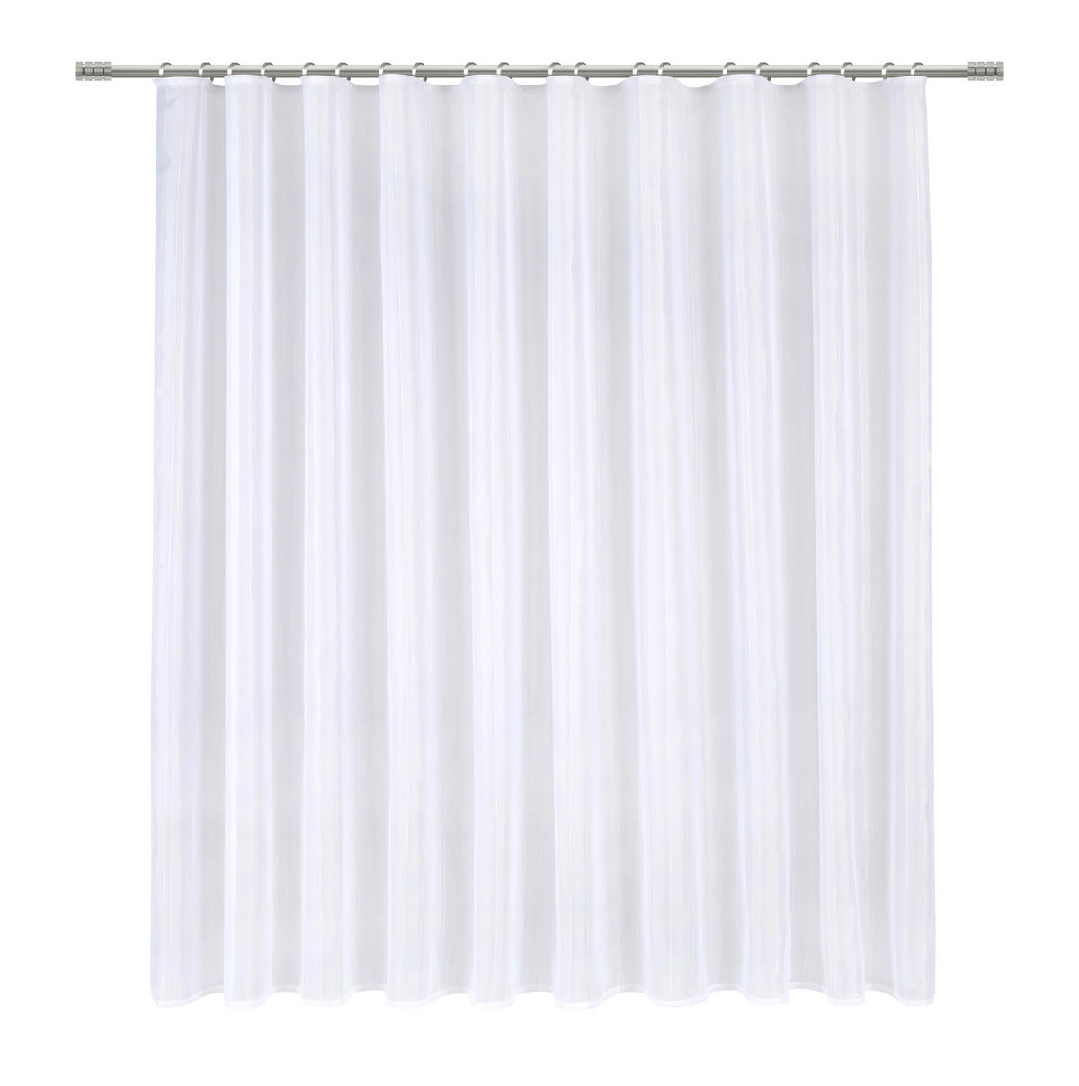 GARDINLÄNGD transparent  - vit, Basics, textil (300/145cm) - Esposa