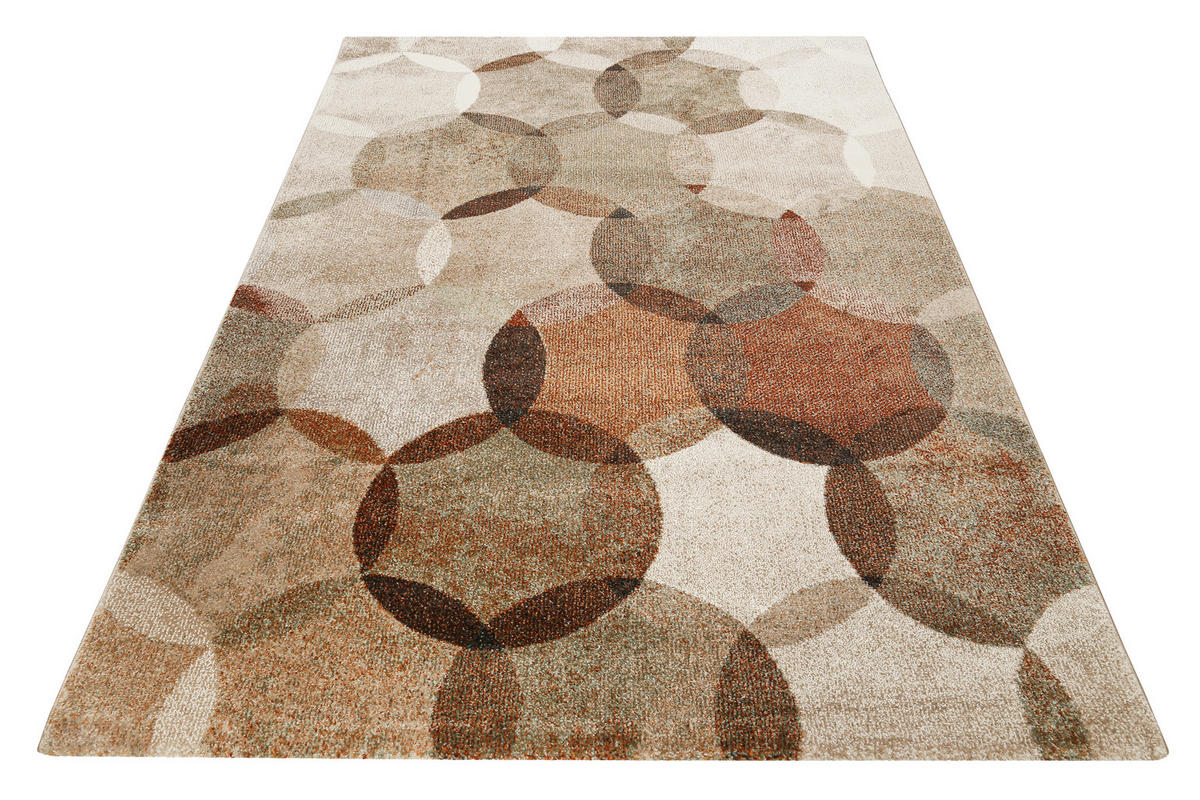 WEBTEPPICH 200/290 cm Modernina Braun, Beige, Rotbraun  - Rotbraun/Beige, Design, Textil (200/290cm) - Esprit