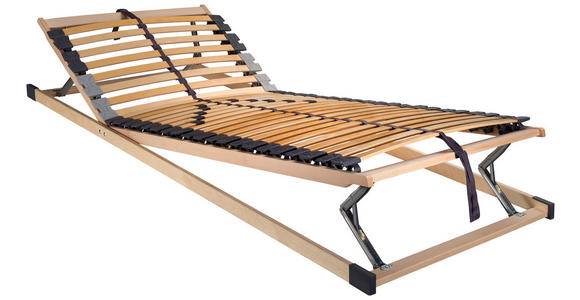 LATTENROST 90/200 cm  - Birkefarben/Buchefarben, Basics, Holz/Kunststoff (90/200cm) - Sleeptex