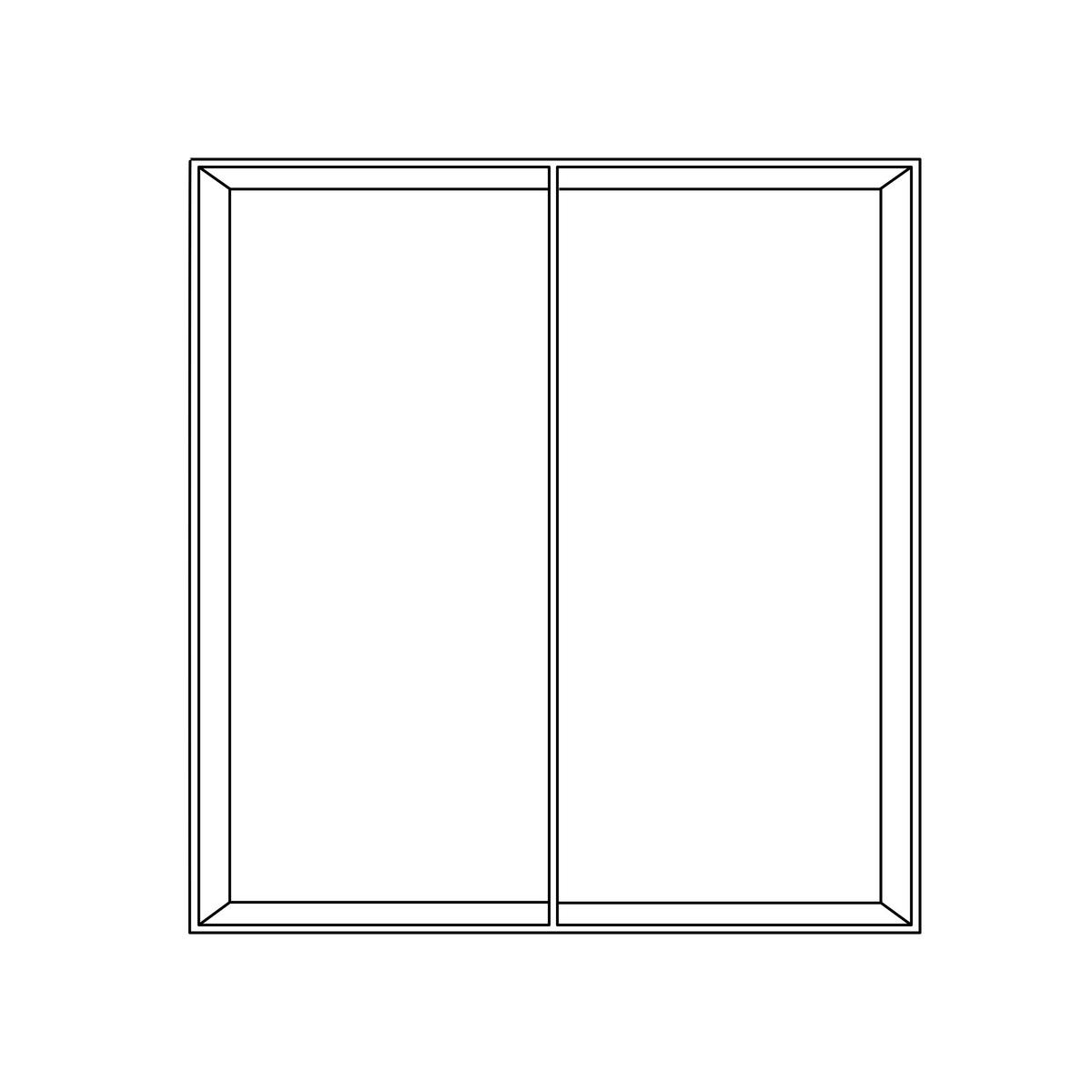 DREHTÜRENSCHRANK 203/220/40 cm 4-türig Schwarz, Hellgrau  - Silberfarben/Hellgrau, Design, Glas/Holzwerkstoff (203/220/40cm) - Jutzler