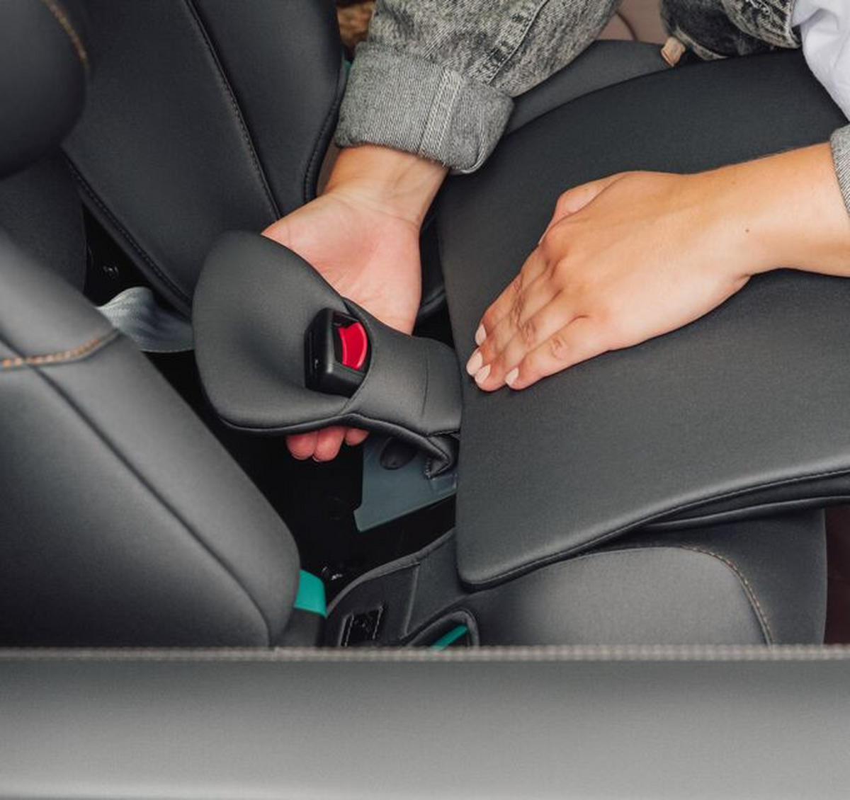 KINDERAUTOSITZ Advansafix Pro  - Greige/Hellgrau, Basics, Kunststoff/Textil (44/60/48cm) - Britax Römer