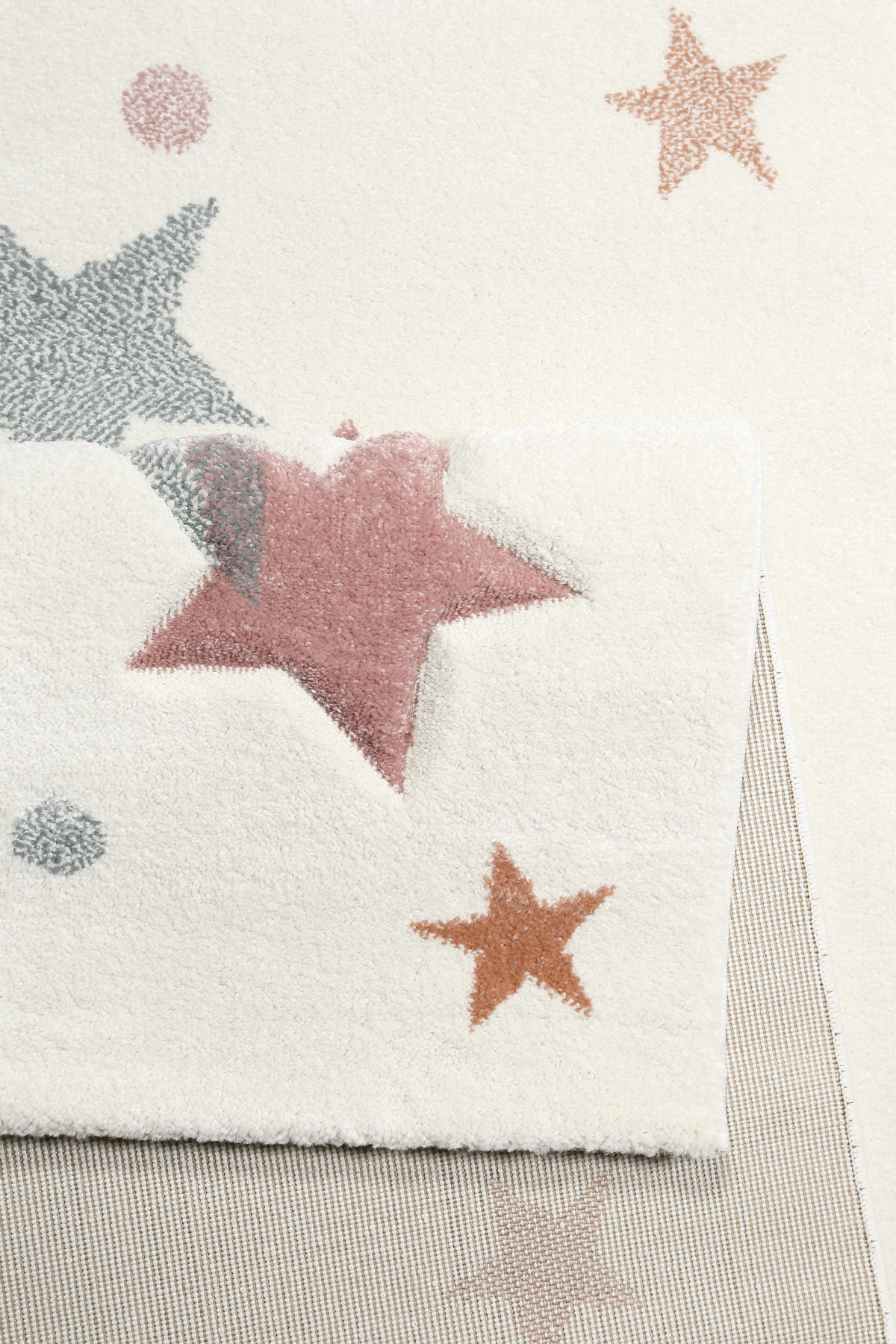 KINDERTEPPICH 120/170 cm Jonne  - Hellrosa/Weiß, Trend, Textil (120/170cm) - Esprit