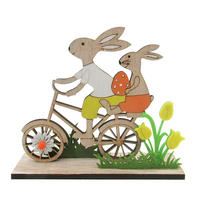 DEKOHASE - Gelb/Orange, LIFESTYLE, Holz (18/4/15,5cm)