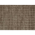 WOHNLANDSCHAFT in Webstoff Hellbraun  - Hellbraun/Schwarz, Design, Textil/Metall (157/354/208cm) - Dieter Knoll