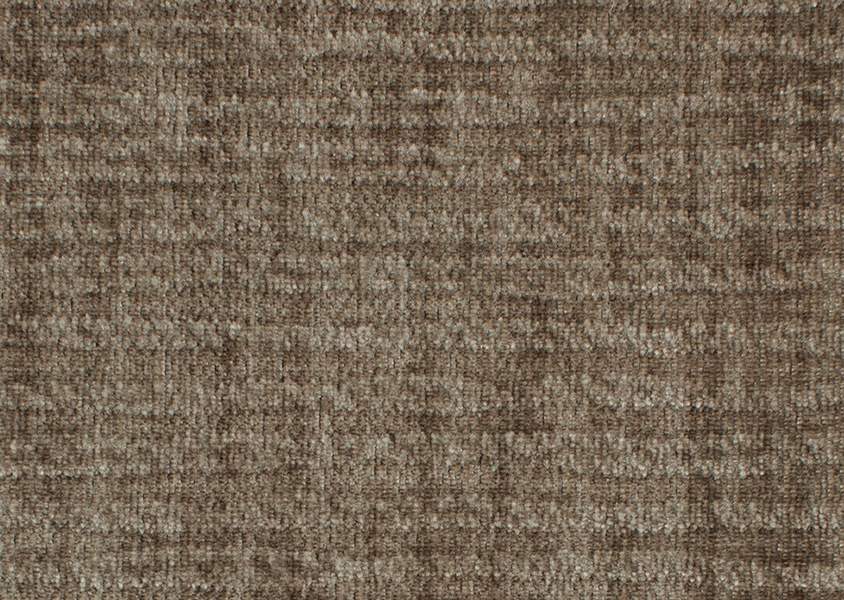 WOHNLANDSCHAFT in Webstoff Hellbraun  - Hellbraun/Schwarz, Design, Textil/Metall (157/354/208cm) - Dieter Knoll