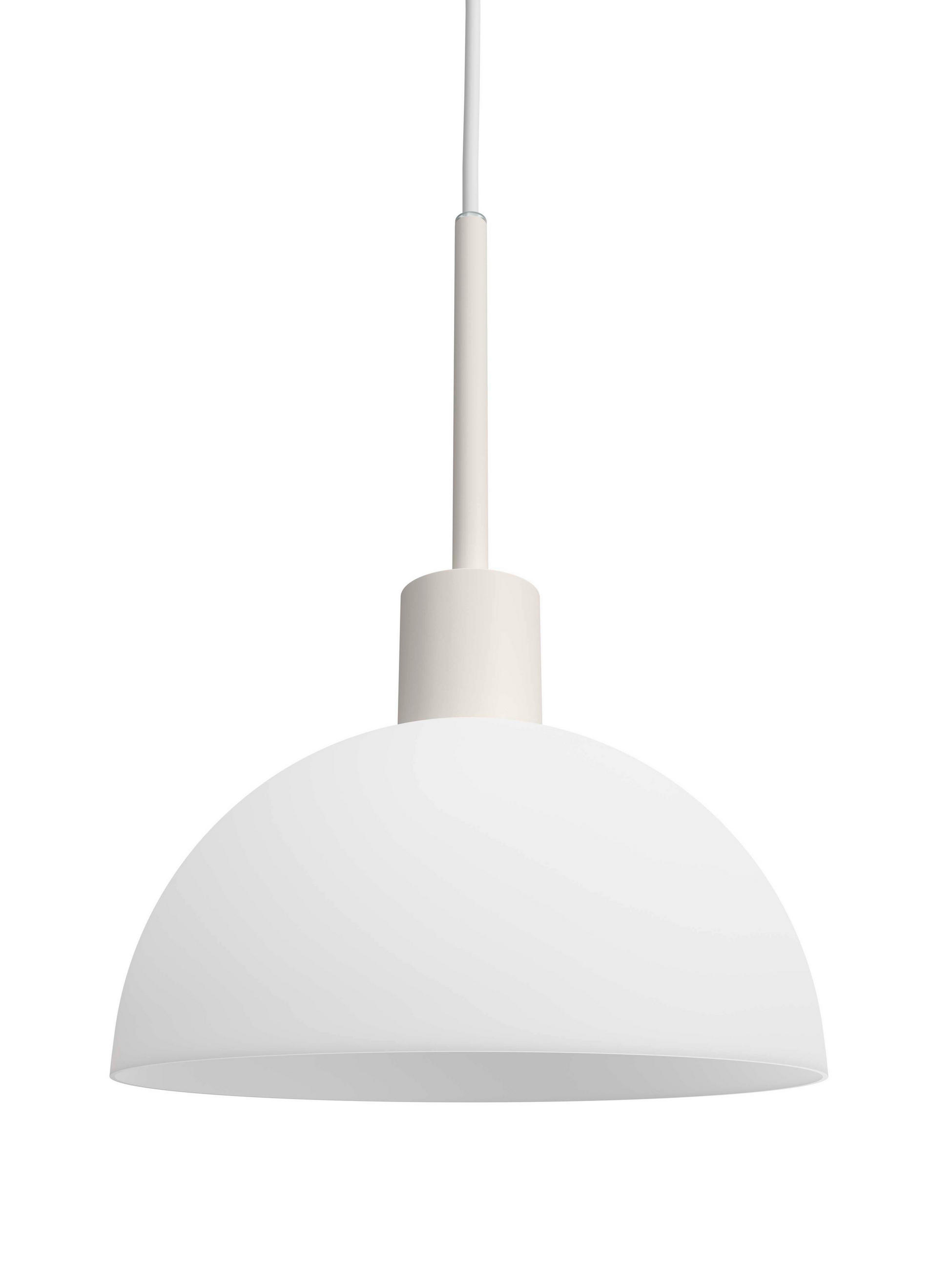 HÄNGELEUCHTE Vienda 20/10,5 cm   - Opal/Weiß, KONVENTIONELL, Glas/Metall (20/10,5cm) - Belid
