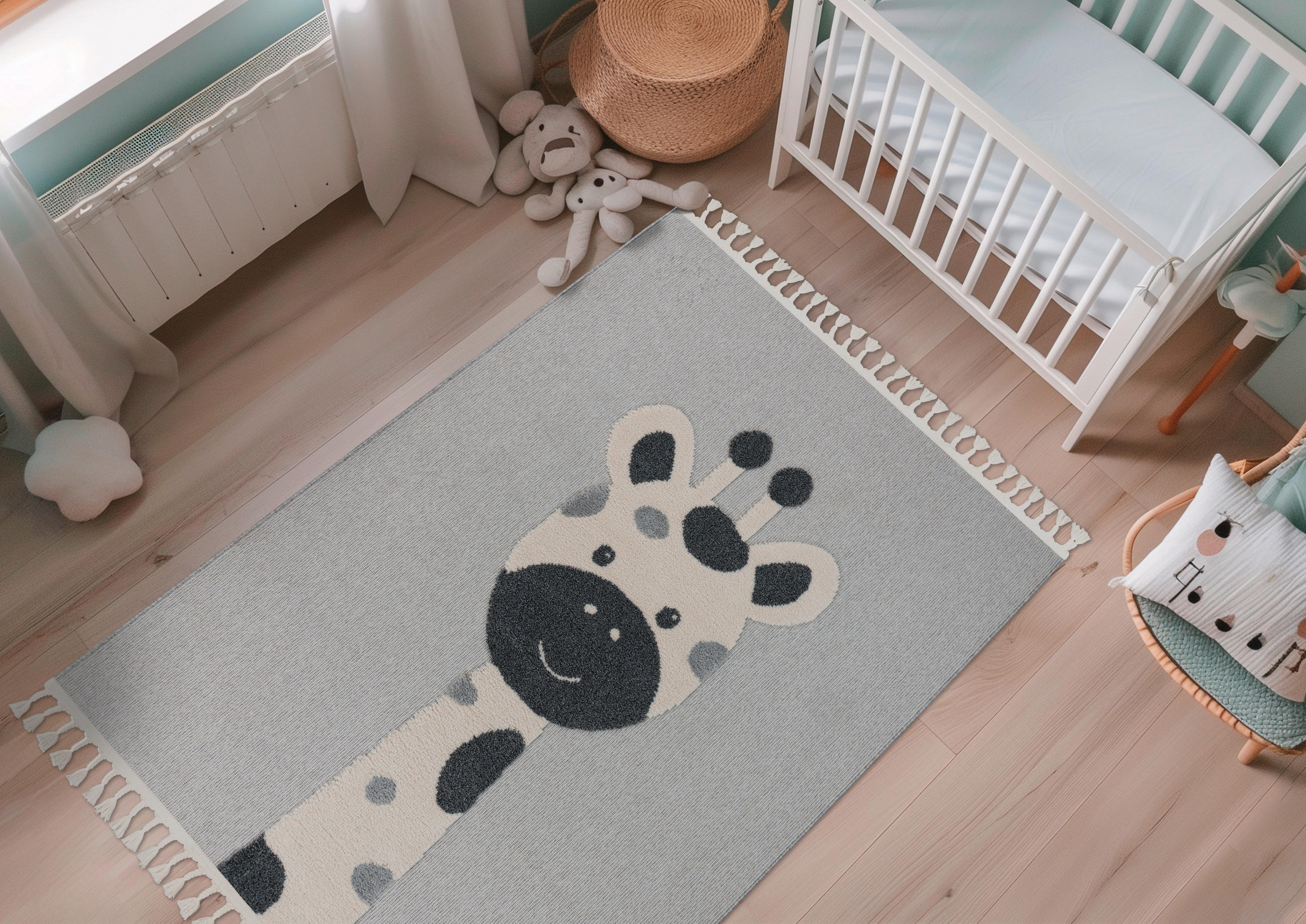KINDERTEPPICH 160/230 cm My Fano  - Multicolor/Grau, Basics, Textil (160/230cm) - Obsession