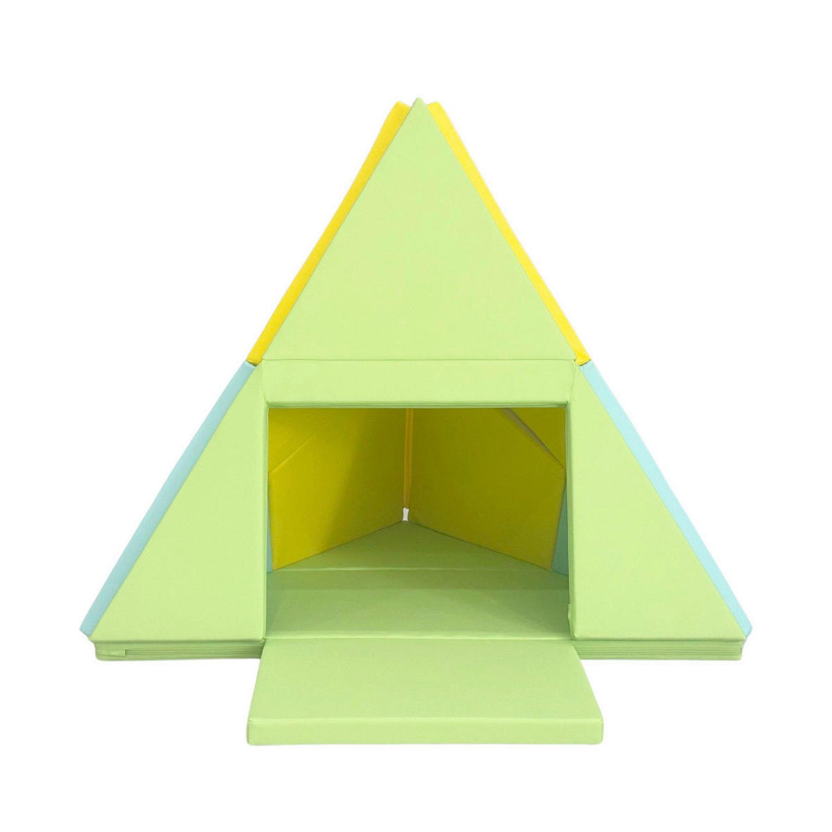 SPIELMATTE 3-in-1 faltbare Spielmatte  - Multicolor, Basics, Kunststoff/Textil (182 cmcm) - alldoro