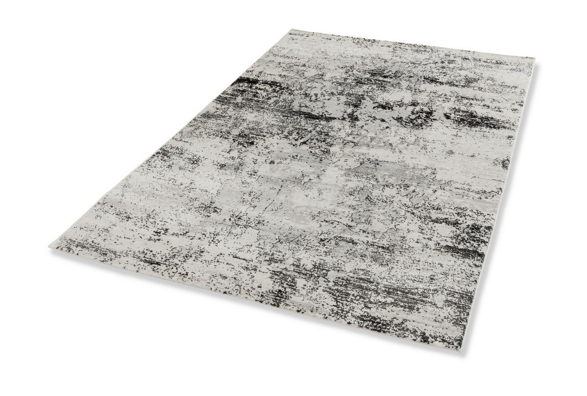 WEBTEPPICH Antea 80/150 cm Antea  - Beige/Schwarz, Design, Textil (80/150cm) - Schöner Wohnen Teppi
