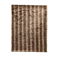 WOHNDECKE 150/200 cm  - Braun, Textil (150/200cm) - Ambiente