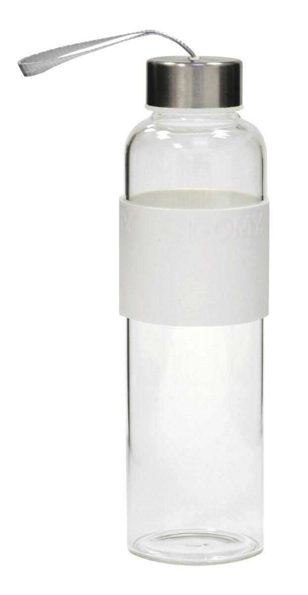 BOCA ZA SOK      0,6 l    - bijela/prozirno, Basics, staklo (7/7/23,5cm)