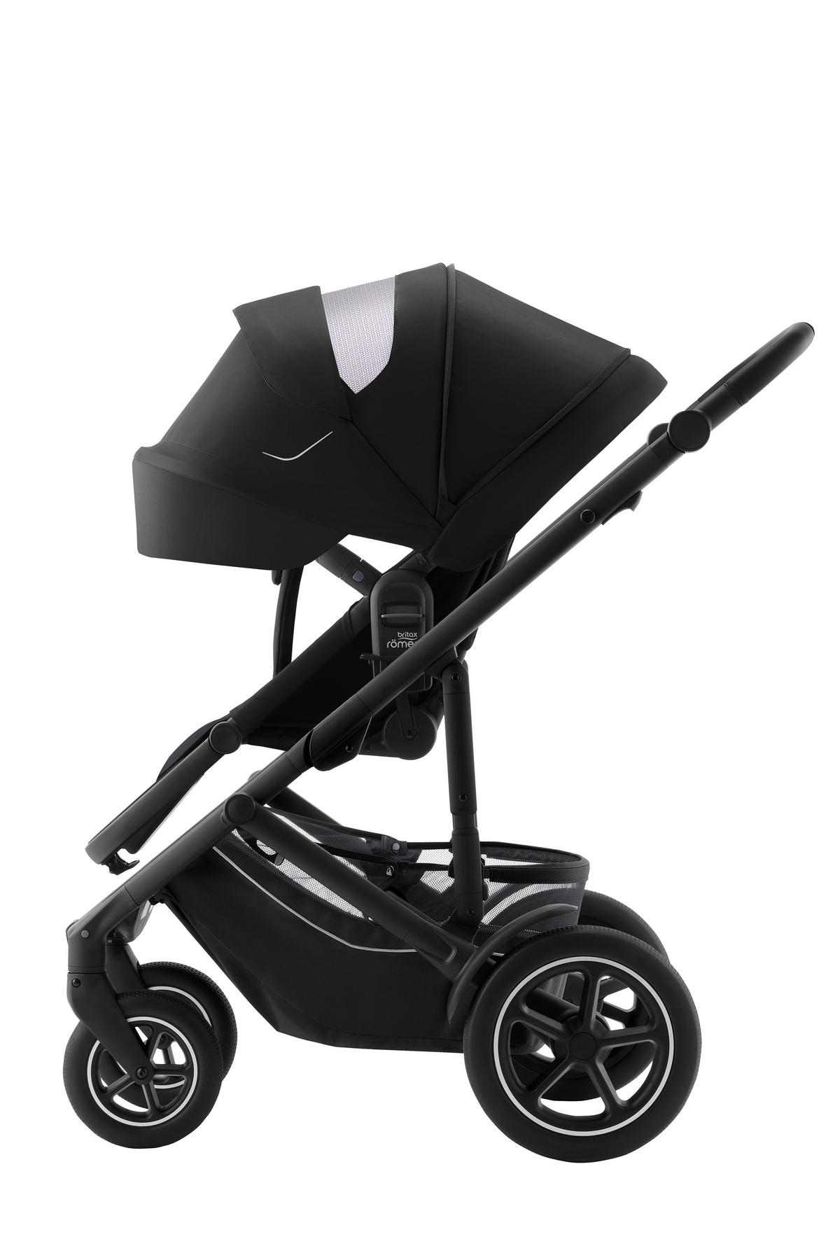 KINDERWAGEN Smile 5Z  - Schwarz, Basics, Textil/Metall (57/112/97,7cm) - Britax Römer