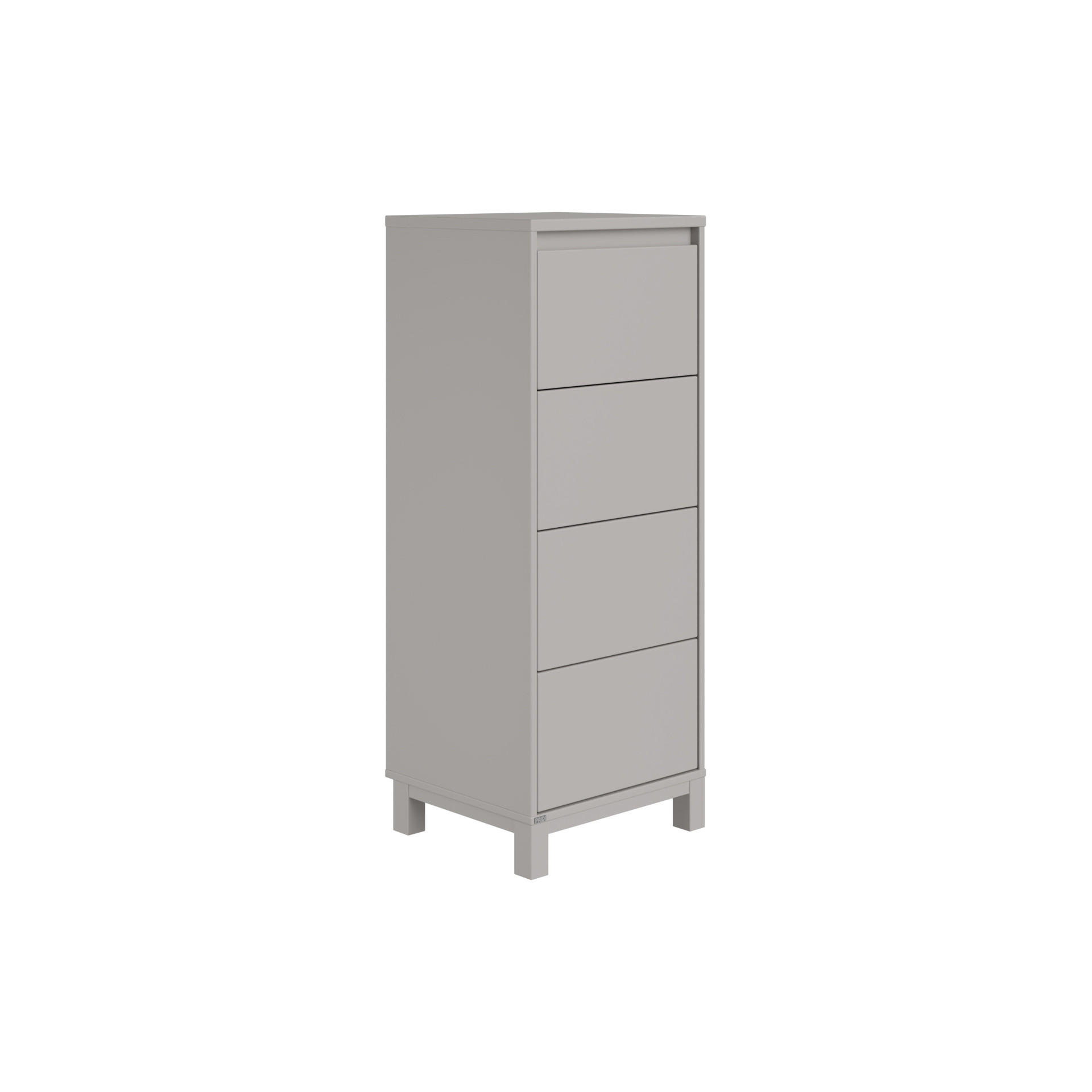 KOMMODE 48/120/40 cm  in Grau  - Grau, Basics, Holzwerkstoff (48/120/40cm) - Paidi