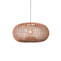 HÄNGELEUCHTE Good & Mojo 70/34 cm   - Naturfarben, Basics, Holz (70/34cm) - Good & Mojo