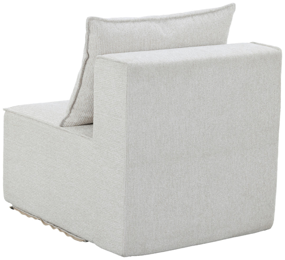 SOFAELEMENT Webstoff Naturfarben  - Beige/Naturfarben, Design, Textil (71/71/91cm) - Carryhome
