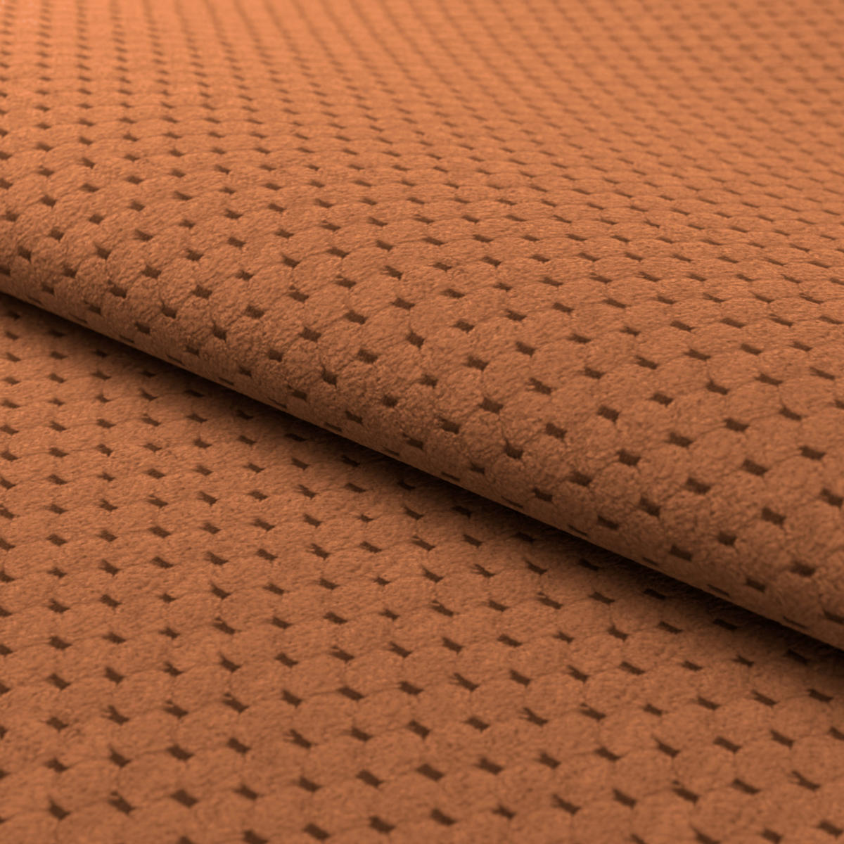 ECKSOFA Terracotta Chenille  - Chromfarben/Terracotta, KONVENTIONELL, Textil/Metall (234/312cm) - Livetastic