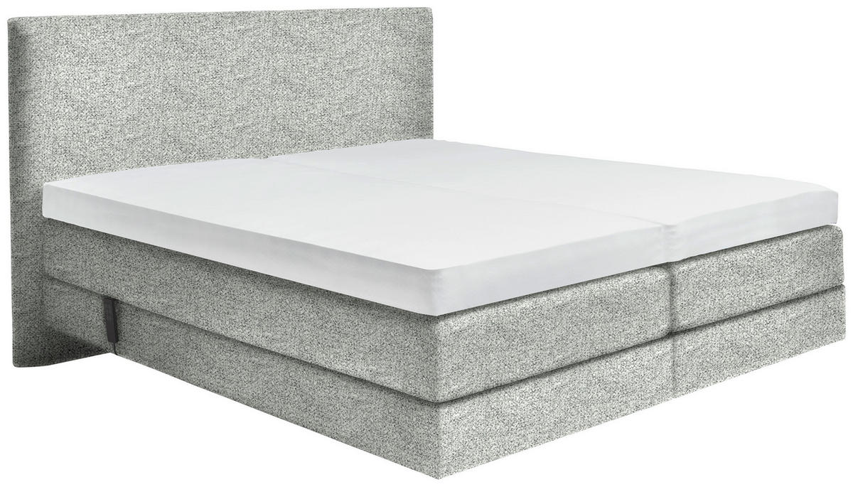 BOXSPRINGBETT 180/200 cm  in Naturfarben  - Naturfarben, Konventionell, Holz/Textil (180/200cm) - Dieter Knoll