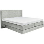 BOXSPRINGBETT 160/200 cm  in Greige  - Greige, KONVENTIONELL, Holz/Textil (160/200cm) - Dieter Knoll