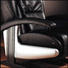 MASSAGESESSEL Echtleder Schwarz - Schwarz, KONVENTIONELL, Leder (71/114/107cm) - HIMOLLA