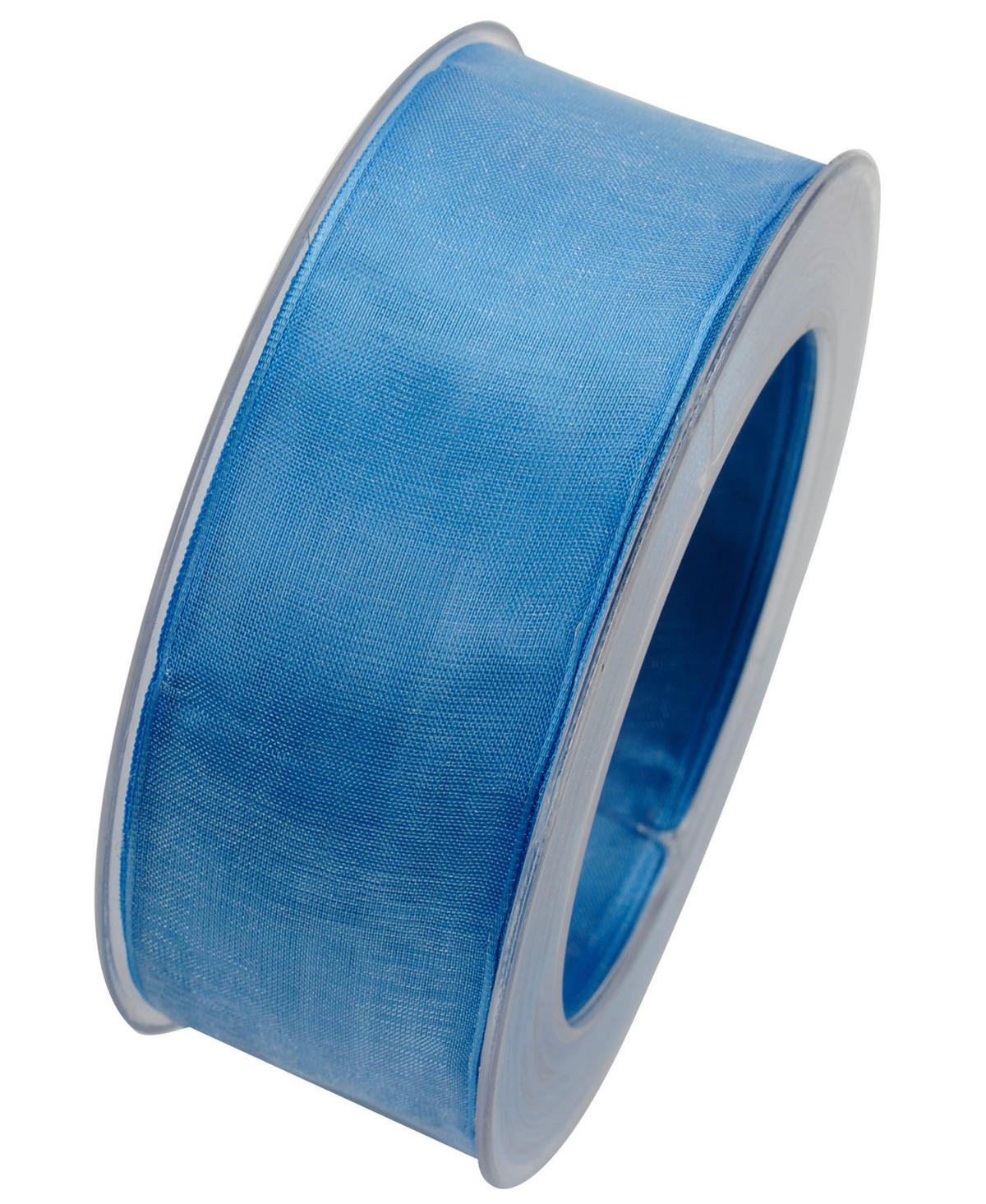 GESCHENKBAND  - Hellblau, Basics, Kunststoff (4cm)