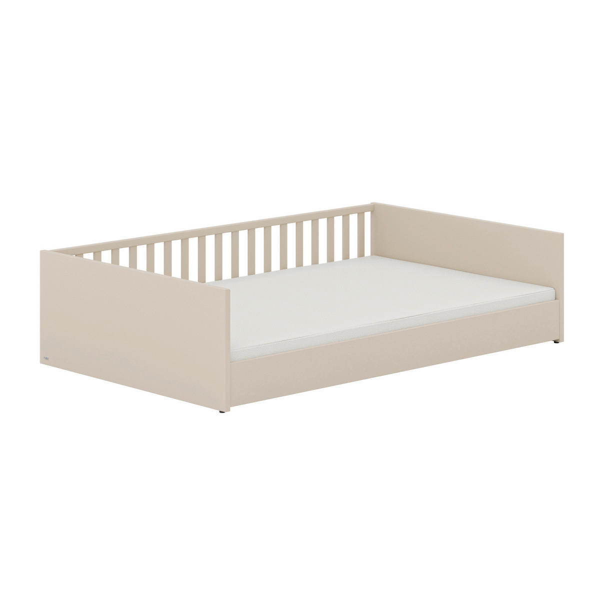 PADLÓÁGY Little Flo  - bézs/fekete, Basics, faalapú anyag (120/200cm) - Paidi